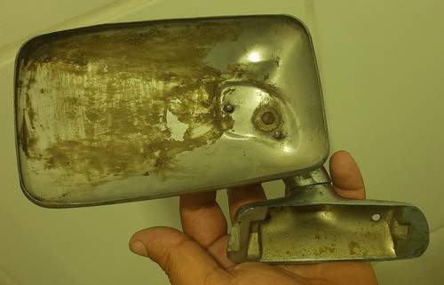 Espelho Retrovisor  Com Avarias-  Ler A Descrição!!!!!!!!!!! 0