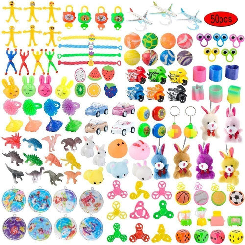 Combo Juguetes Para Piñata Souvenir Cotillon  X 100u 1