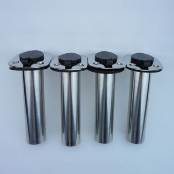 Titular 4 Pcs Barco Chandelier 15° De Pesca Portacañas Negro 1