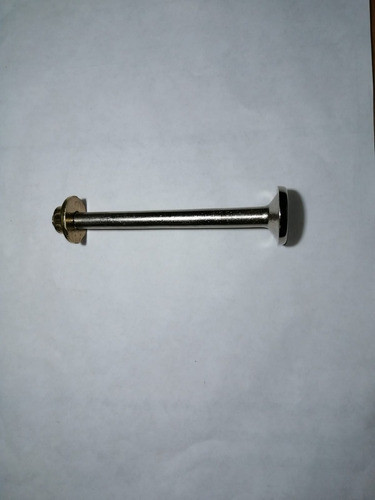 Bulon Bronce Para Cámara Cromado Plateado Extra Largo 1