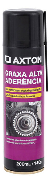 Graxa Adesiva 200ml 140gr Axton 0