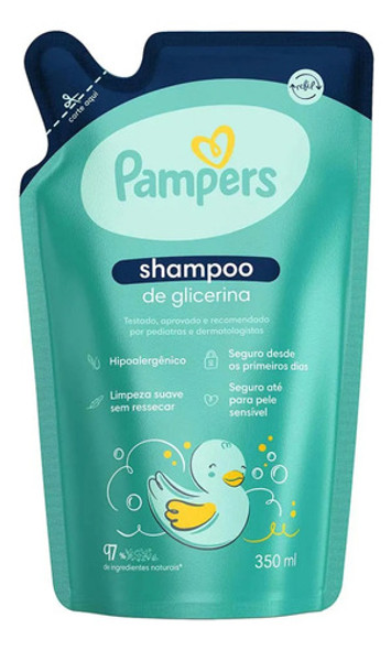 Kit Refil Pampers Shampoo De Glicerina + Sabonete Líquido 1 Kit Refil Pampers Shampoo De Glicerina + Sabonete Líquido 1