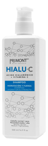 Primont Shampoo + Tratamiento Hialu C Pelo Nomal Seco 1