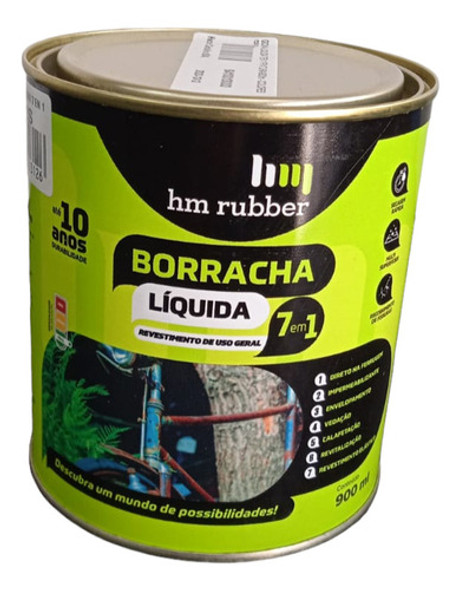 Goma Liquida 7 En 1 Pintura 900ml Gris- Héctor Cardelino 0
