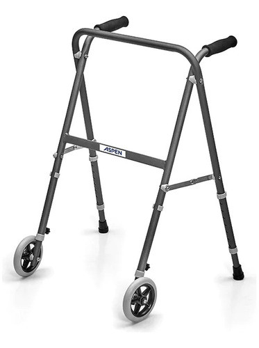 Andador Plegable Altura Regulable Tijera Ruedas At02 Aspen 0