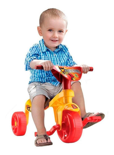 Triciclo Motoca Infantil Com Haste Tchuco Toys 0