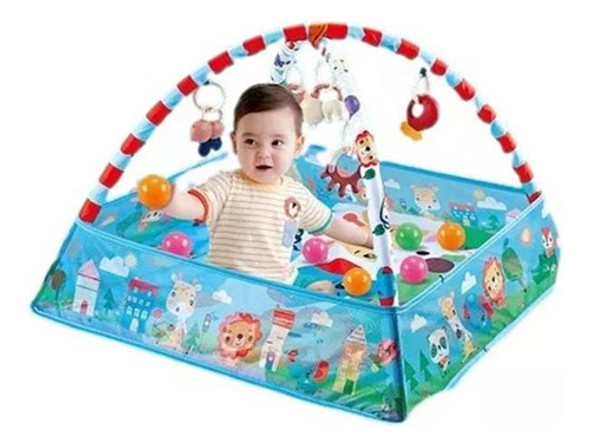 Gimnasio Manta Didactica Bebe Pelotero Pelotas Master Sale 1