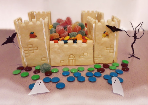 Castillo Embrujado Cortante Galleta 10cm Halloween Jengibre 0