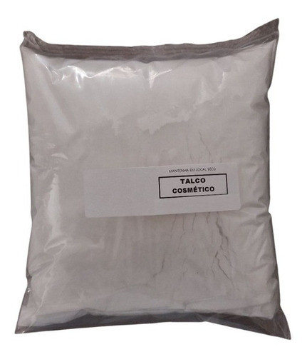 Talco Cosmético - Com 1 Kg Inodoro - 0