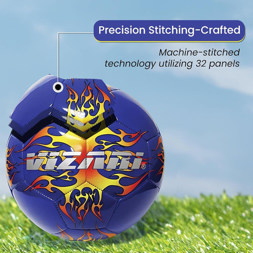 Vizari Blaze Mini Trainer Balón Fútbol Tamaño 1 1