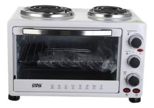 Horno De Mesa Eléctrico Con 2 Hornallas 45lts. 2000w 0