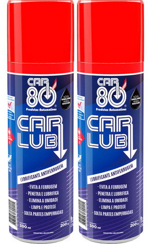 Kit 2 Limpa E Protege Desencripante Car Lub Antiferrugem 0