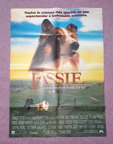 Lassie Amigos Para Siempre - 1994 Poster Afiche Origina Cine 0