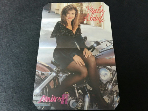 Poster Jon Bon Jovi * Paula Abdul * 42 X 28 (l033) 1