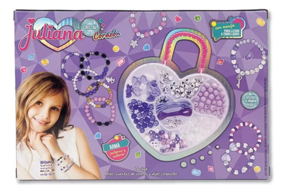 Juliana Cristal Corazón Set De Bijou 1