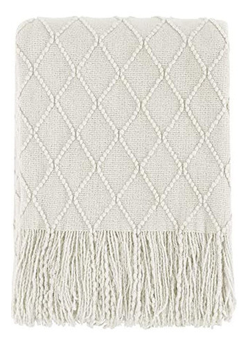 Suave Manta Para Sofá Decorativa Manta De Punto 50 Pulgadas 0