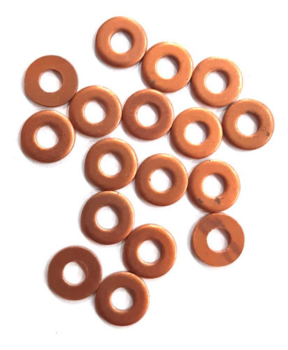Arandelas De Cobre De 1/8 Fraccionado X 250grs.(850u. Aprox) 0