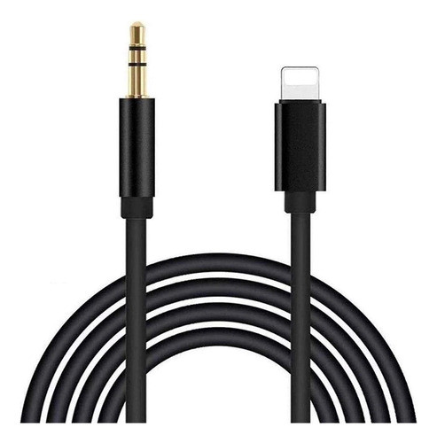 Cable Adaptador Jack 3.5mm Audio Para iPhone iPad iPod 0