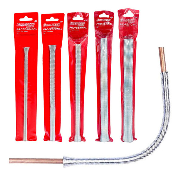 5 Resortes Para Doblar Caños De Cobre 1/4 A 3/4 0