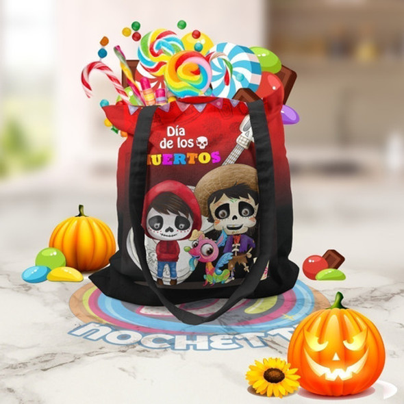 10 Plantillas Sublimación Bolsitas Halloween / Psd 0