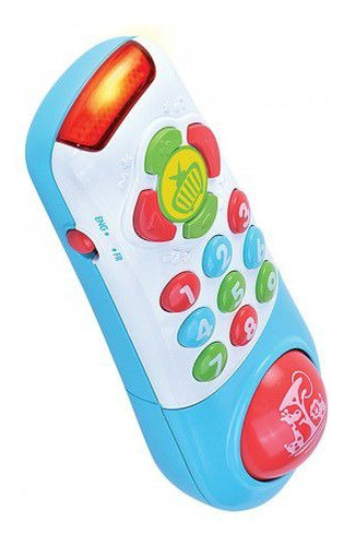 Mi Primer Control Remoto Juguete Luz Sonido Bilingue Premium 1