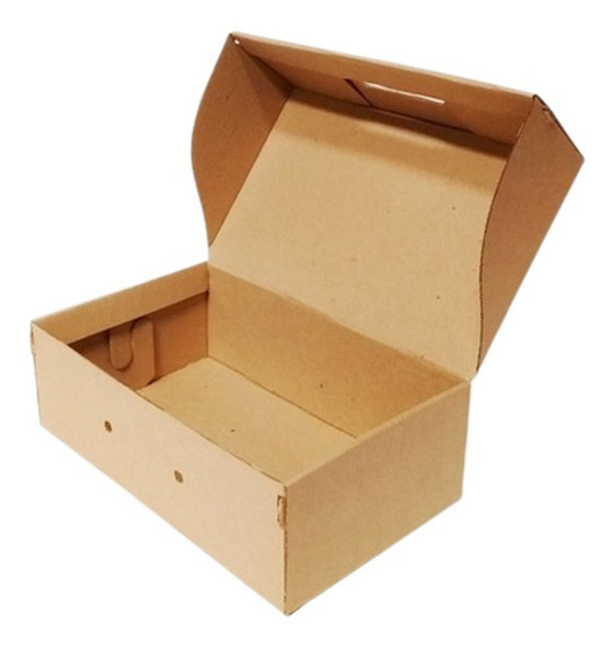 Caja Para Zapatos Marrón Microcorrugad. 32x20x10  X 50 Uds. 0