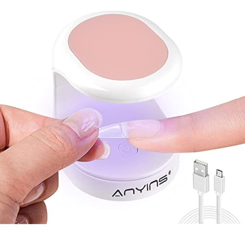 Mini Luz Uv Para Uñas De Gel, Luz Uv Para Uñas Lámpara De Uñ 0