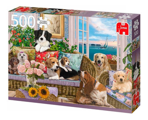 Puzzle 500 Piezas Furry Friends  - Jumbo 0