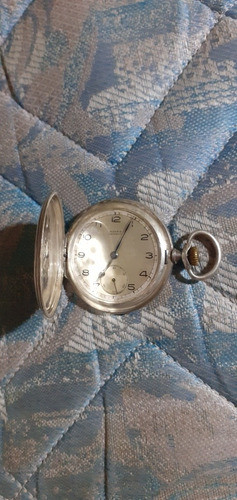 Reloj De Bolsillo Moeris Plata 0