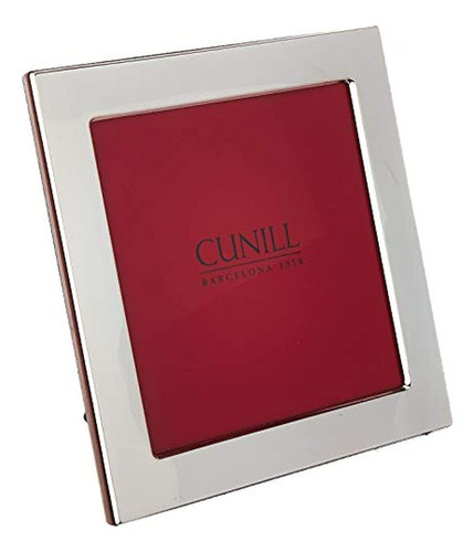 Cunill Marco Cuadrado Liso De Plata De Ley 5x5 0