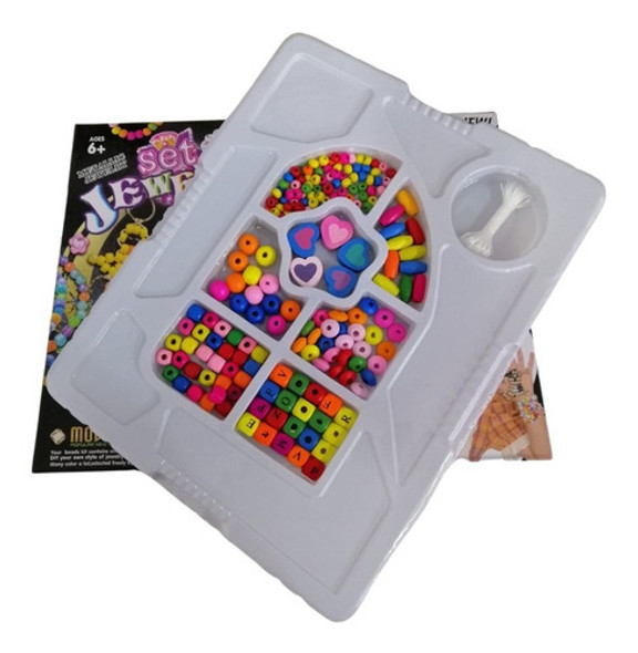 Juego Set Kit Para Armar Pulseras Collares Modish 1