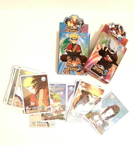 Pack Cartas Naruto Shippuden Ultimate Ninja Nuevas 50 Cartas 1