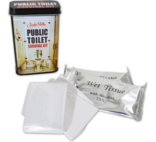 Public Toilete Survival Kit Descartable P/baños Publicos 1