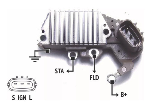 Regulador De Voltaje Alternador T.nipondenso Rnn 001960 0