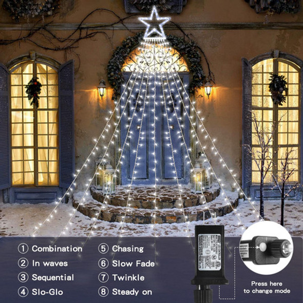 Xunxmas - Cadena De Luces De Navidad Para Decoracin Al Aire 1