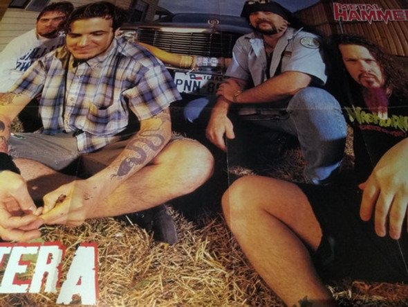 Poster Metallica * Pantera * 84 X 58 (h080) 1