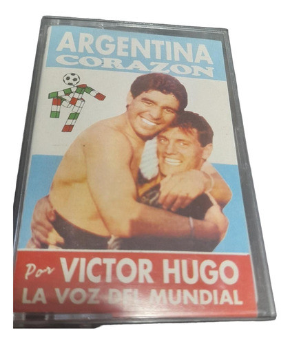 Argentina Corazon  Cassette Por Victor Hugo -maradona Goyco 0