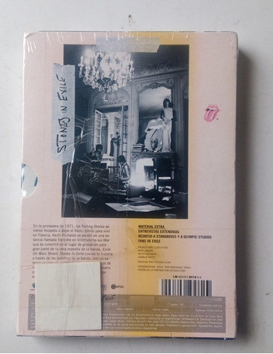 The Rolling Stones Dvd ( Stones In Exile). Sellado 1