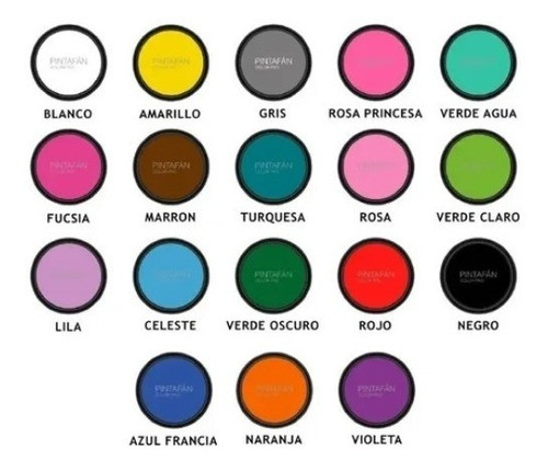 Maquillaje Artistico Acuarelable Fucsia Pintafan  Lefemme 1