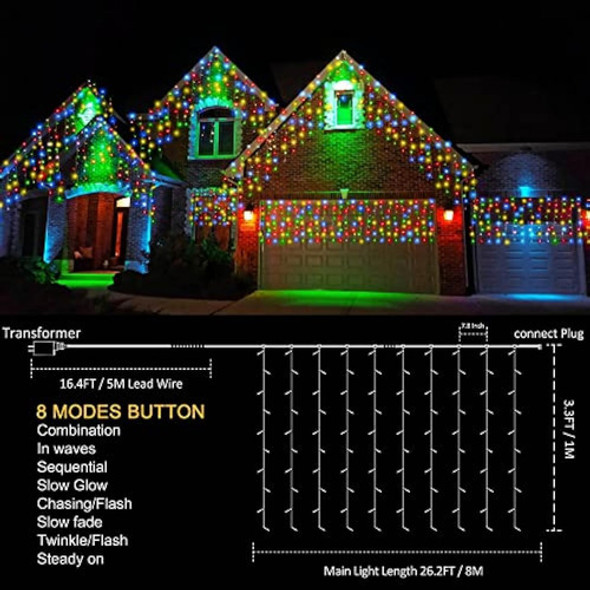 Kemooie Luces De Navidad Para Exteriores, 400 1