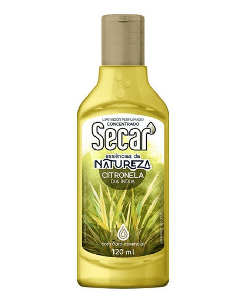 Limpador Perfumado Concentrado Secar Citronela India 120ml 0