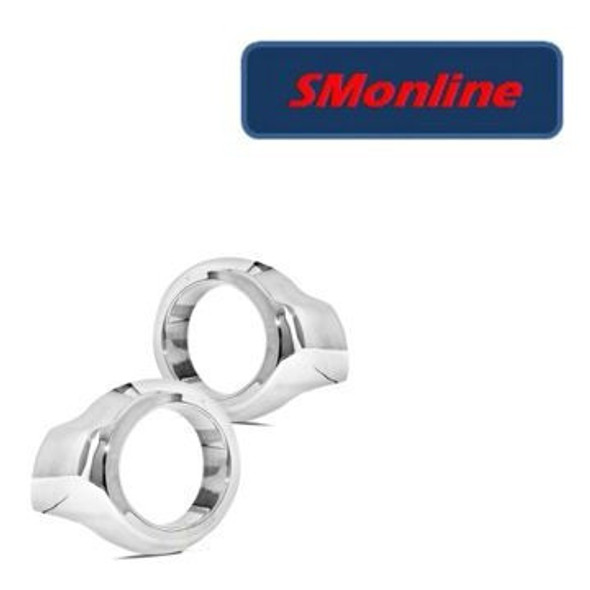 Aros De Faro Auxiliar Cromados Ecosport Kinetic 13/17 1