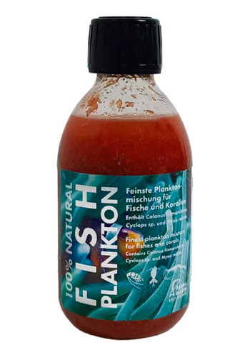 Fish Plankton 250ml Fauna Marin Alimento Para Peixes Corais 0
