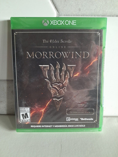 The Elder Scrolls Online Morrowind Cd Físico Sellado 1