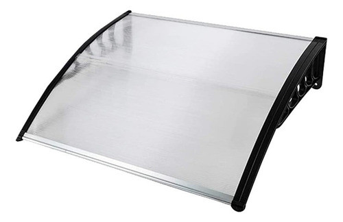Alero De Policarbonato Transparente 1 X 0,8 M Toldo Ventana 0