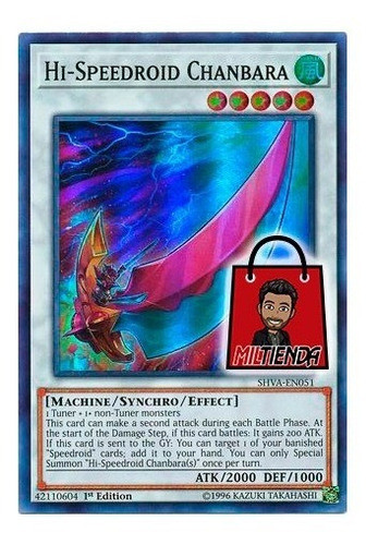 Hi-speedroid Chanbara - Super Rare - Miltienda - Yugioh 0