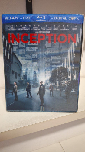 Blu-ray + Dvd -- Inception / El Origen 0