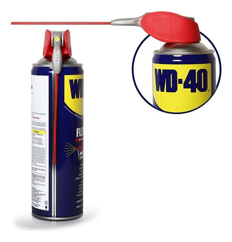 W-d Kt 3 Peças Quarenta Multiuso Flextop 500ml Wd40 0