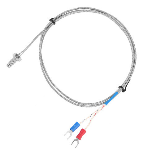 Sensor De Temperatura De Termopar Tipo K De Rosca Fina Pa 1