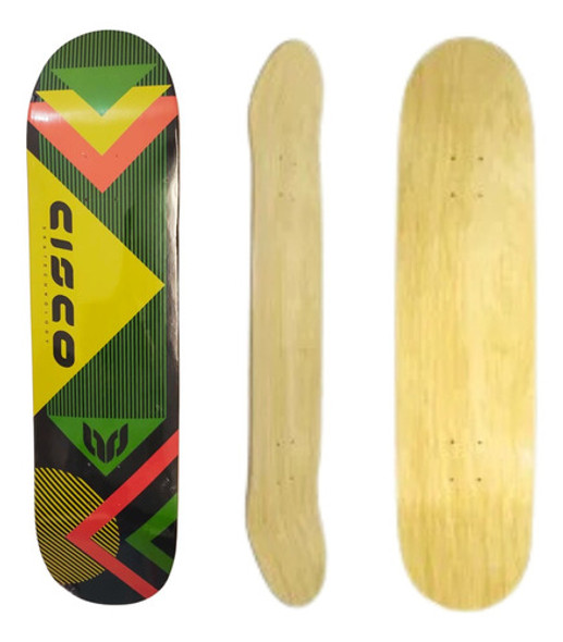 Shape Para Skate Am Mentex Tamanho 8.0 Marfim Qualidade 0
